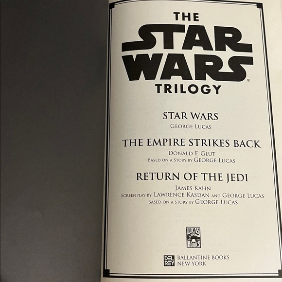 The Star Wars Trilogy Silver Gilded Hardcover EXC - Picture 5 of 7